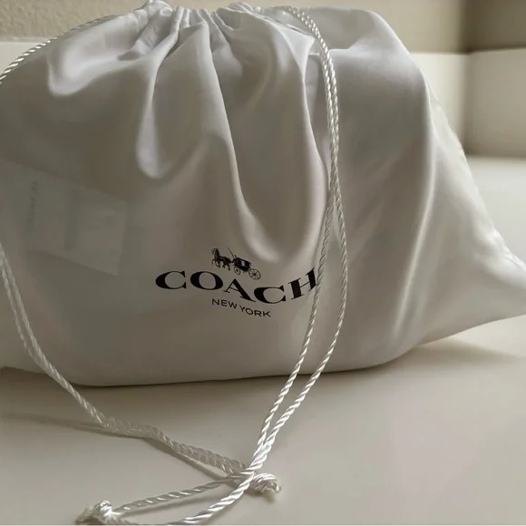 Coach Cassie Crossbody Bag Chalk Pebbled Leather Brass hardware - Picture 4 of 11